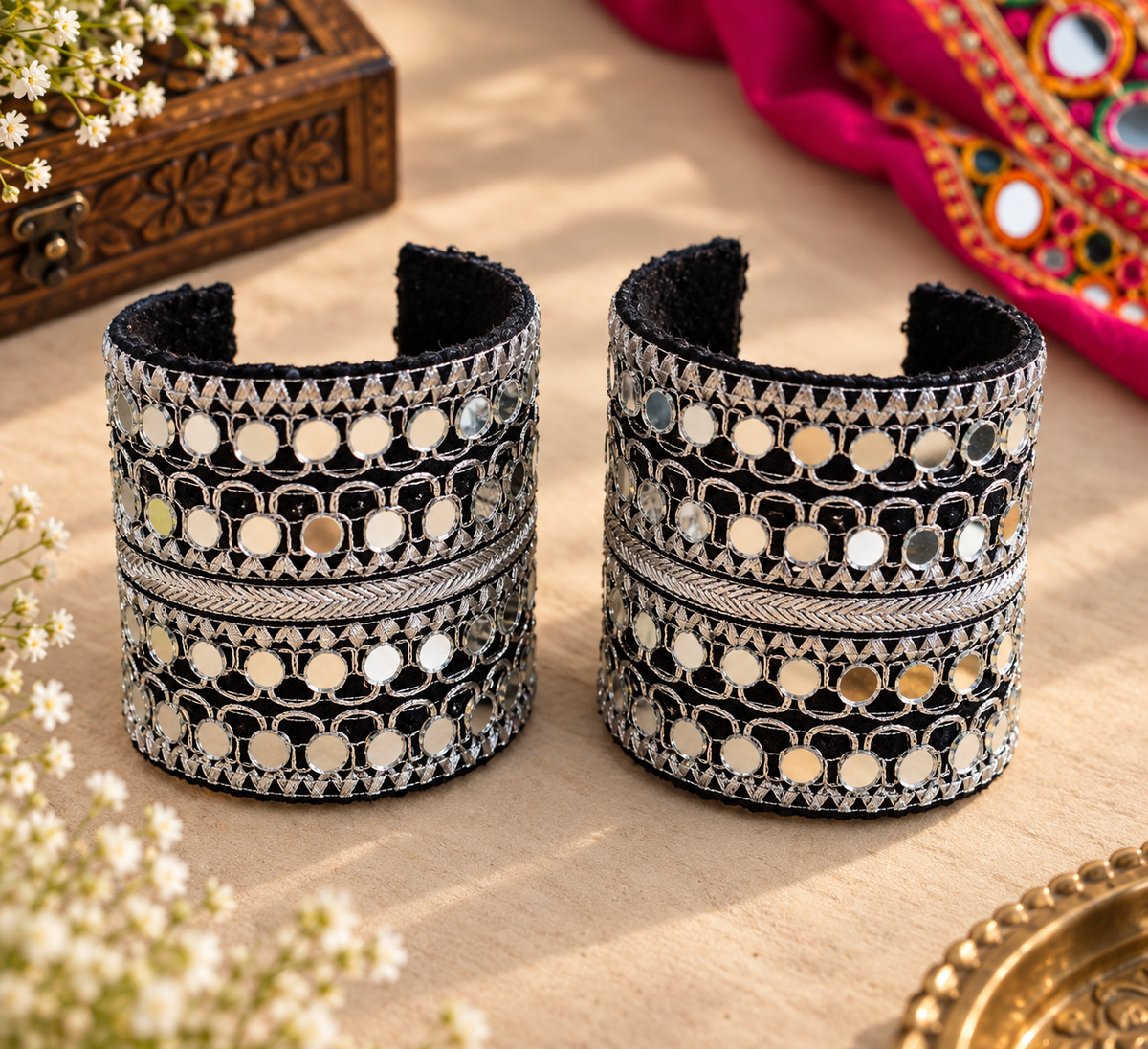 Mirrored black Bracelet