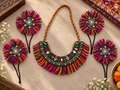 Multicolored mirror Necklace