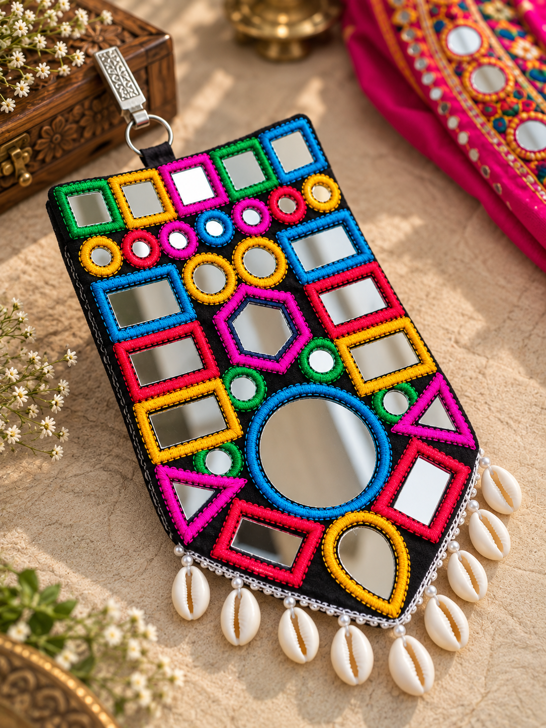 Multicolored Mobile Pouch